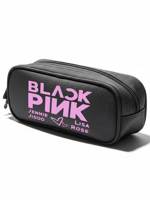 Estuche Blackpink K-Pop Musica Negro Grafimax 1