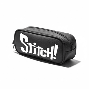 Estuche Cierre Stitch Pelí­cula Lilo Y Stitch Negro Grafimax