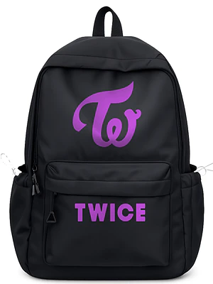 Mochila Twice Música K Pop 20 Litros Negra Grafimax