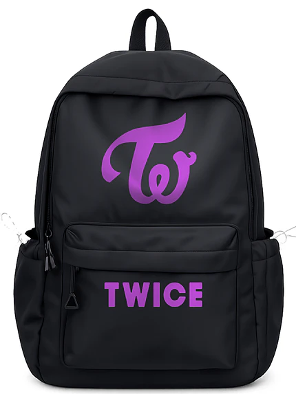 Mochila Twice Música K Pop 20 Litros Negra Grafimax 1