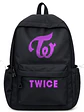 Mochila Twice Música K Pop 20 Litros Negra Grafimax - Miniatura 1