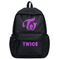 Mochila Twice Música K Pop 20 Litros Negra Grafimax - Miniatura 1