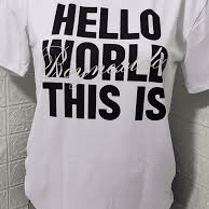 Polera Boynextdoor Hello World Kpop Oversize Grafimax 5