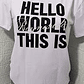 Polera Boynextdoor Hello World Kpop Oversize Grafimax - Miniatura 5