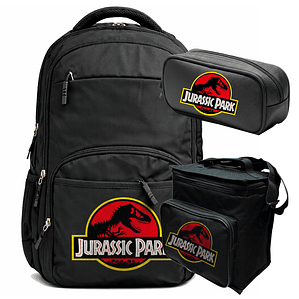 Mochila Jurassic Park Película 30 Litros  Grafimax- 