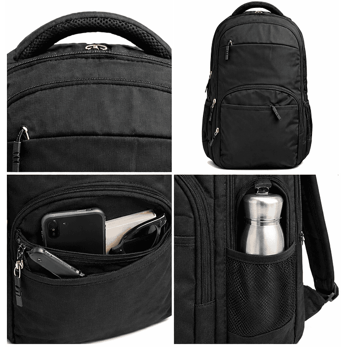 Mochila Naruto Usumaki Shippuden Konoha Negra30 LITROS  Grafimax 2