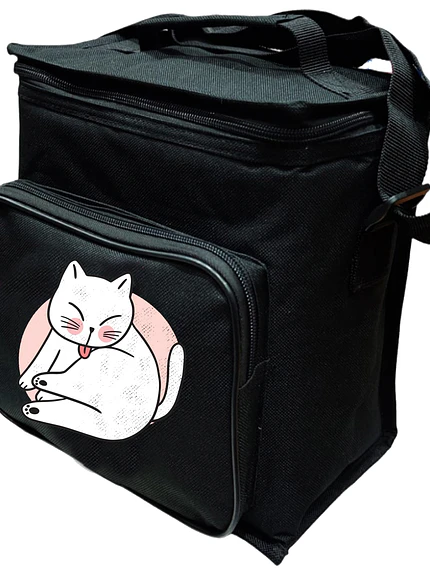 Lonchera Gato Chibi Kawaii Bolsa Almuerzo  - Grafimax-  1