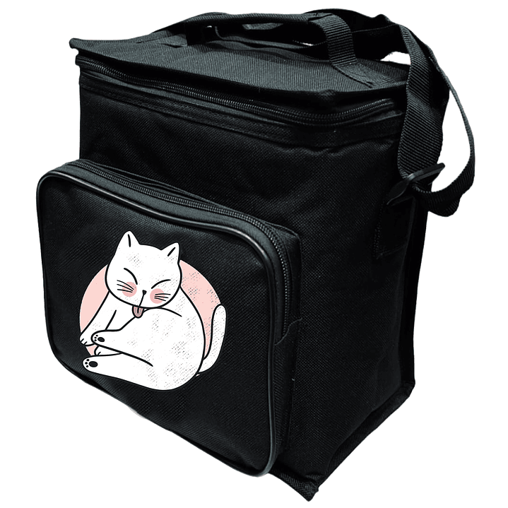 Lonchera Gato Chibi Kawaii Bolsa Almuerzo  - Grafimax-  1