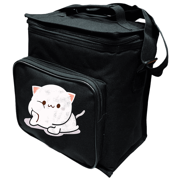 Lonchera Gato Chibi Kawaii Bolsa Almuerzo  - Grafimax-  3