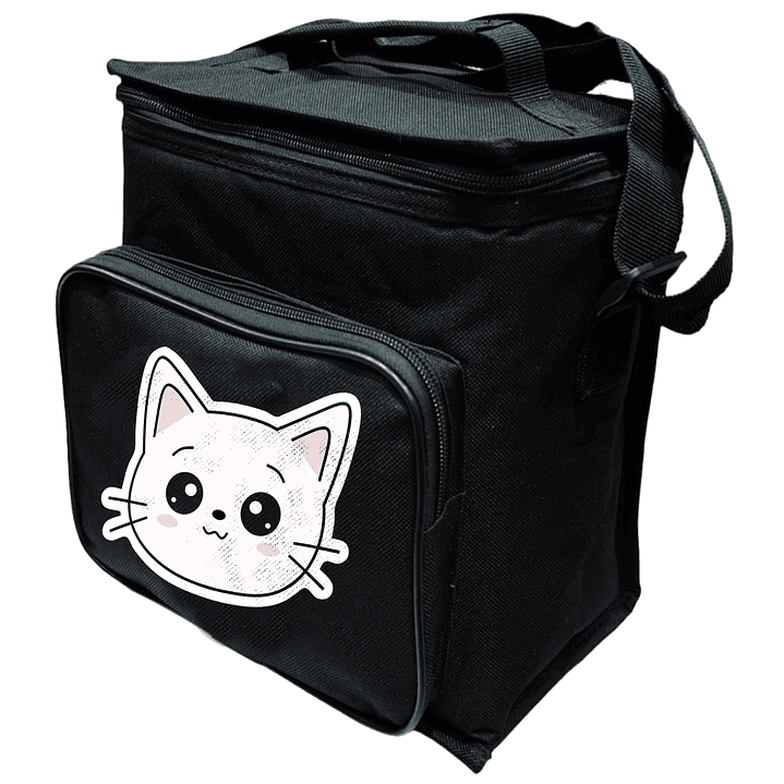 Lonchera Gato Chibi Kawaii Bolsa Almuerzo  - Grafimax-  4