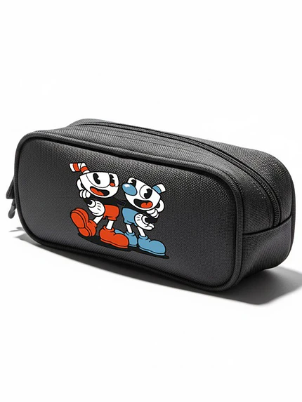 Estuche Escolar Cuphead Negro Grafimax 1