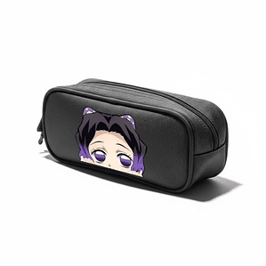 Estuche Cierre Kimetsu No Yaiba Shinobu Anime Negro Grafimax