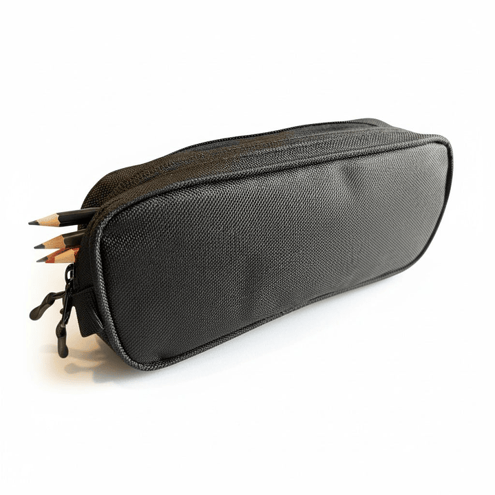 Estuche Sonic Face Negro Escolar Colegio Grafimax 3