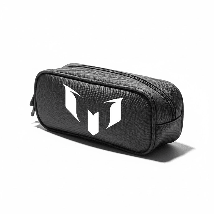 Estuche Lápices Cierre Metálico Messi Logo Deportes Grafimax 1