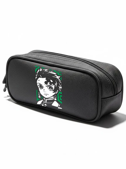 Estuche Lápices Cierre Metálico Tanjiro Kanji Anime Grafimax 1