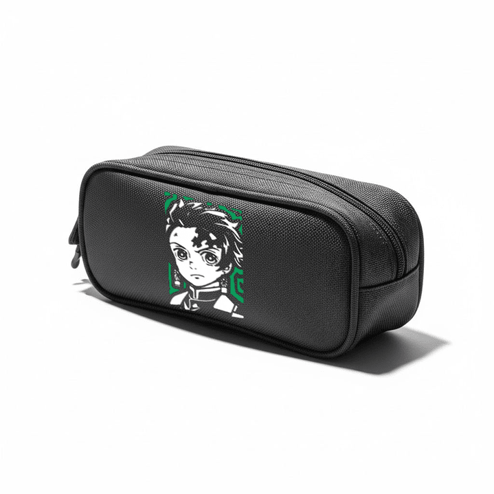Estuche Lápices Cierre Metálico Tanjiro Kanji Anime Grafimax 1