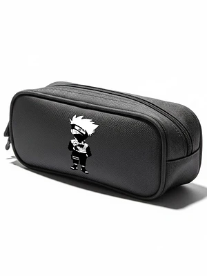Estuche Cierre Naruto Kakashi Chibi Anime Negro Grafimax