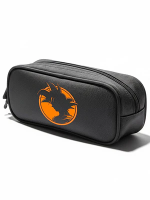 Estuche Cierre Silueta Goku Dragon Ball Anime Negro Grafimax