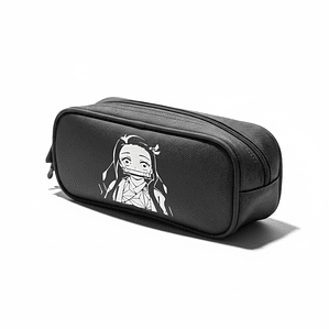 Estuche Cierre Nezuko Dibujo Kimetsu No Yaiba Negro Grafimax