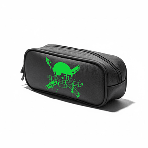 Estuche Roronoa Zoro Calavera Anime Negro - Grafimax