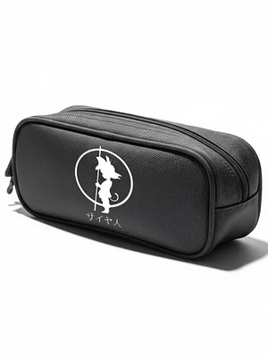 Estuche Cierre Dragon Ball Silueta Anime Negro Grafimax