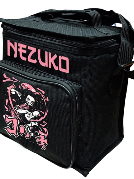 Lonchera Bolsa Almuerzo Térmica Colación Nezuko Kimetsu 1