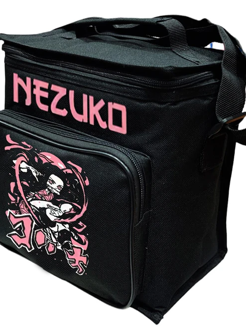 Lonchera Bolsa Almuerzo Térmica Colación Nezuko Kimetsu 1