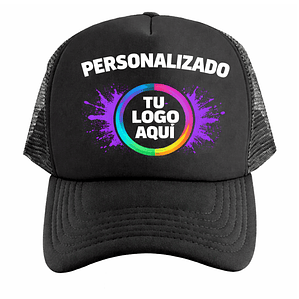 Jockey Gorro Malla Personalizado Con Tu Logo Adulto Grafimax
