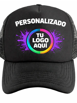 Jockey Gorro Malla Personalizado Con Tu Logo Adulto Grafimax