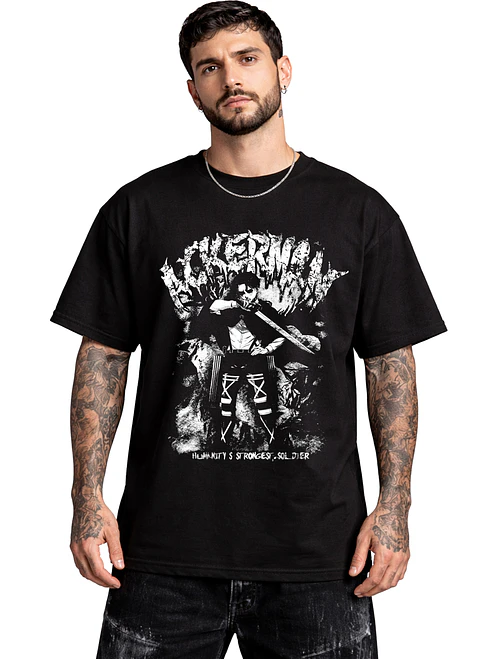 Polera Levi Ackerman Shingeki No Kyojin Diseños Dtf Grafimax 1