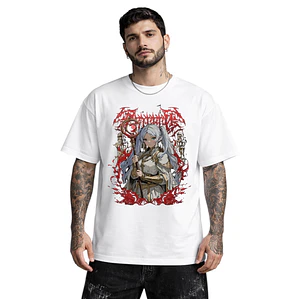 Polera Sousou No Frieren Anime Dtf Oversize Grafimax