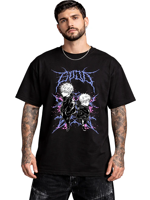 Polera Satoru Gojo Jujutsu Kaisen Diseños Anime Dtf Grafimax 3