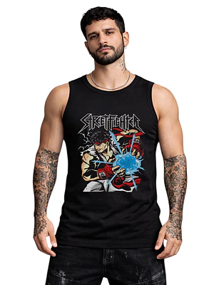 Polera Sin Mangas Street Fighter Video Juegos Dtf Grafimax