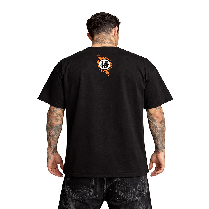 Polera Son Gohan Dragon Ball Z Anime Dtf Oversize Grafimax 4