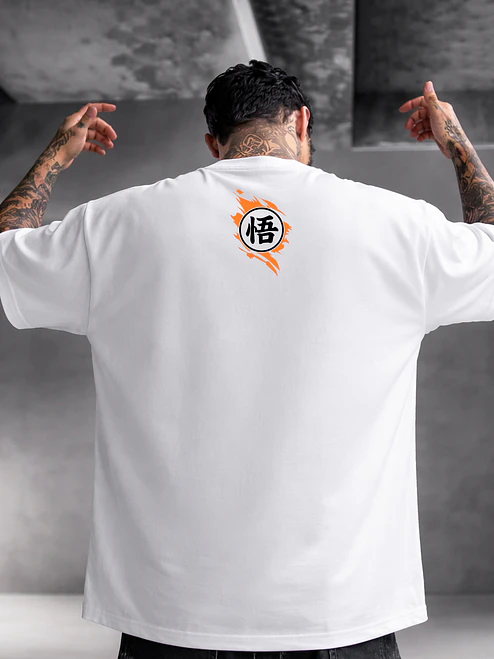 Polera Son Gohan Dragon Ball Z Anime Dtf Oversize Grafimax 2