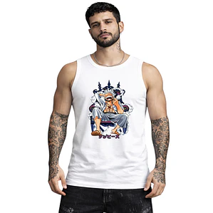 Polera Sin Mangas One Piece Luffy Gear 5 Anime Dtf Grafimax