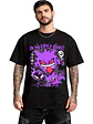 Polera Gengar Poke Anime Dtf Oversize Grafimax - Miniatura 3