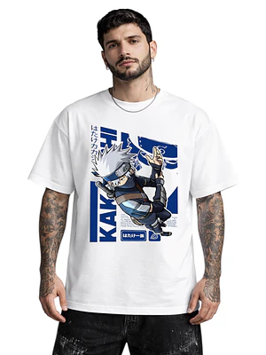 Polera Kakashi Hatake Naruto Anime Dtf Grafimax