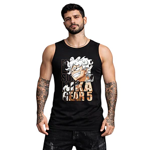 Polera Sin Mangas Luffy Nika Gear 5 Anime Dtf Grafimax
