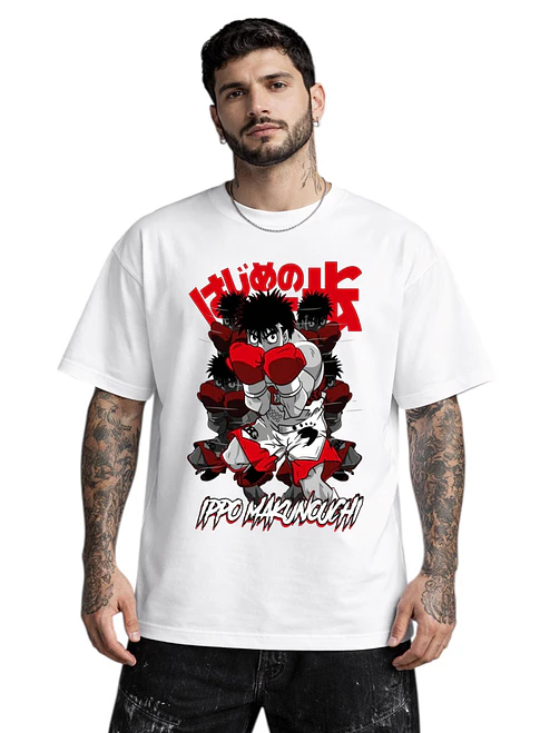 Polera Ippo Makunouchi Hajime No Ippo Anime Dtf Grafimax 1