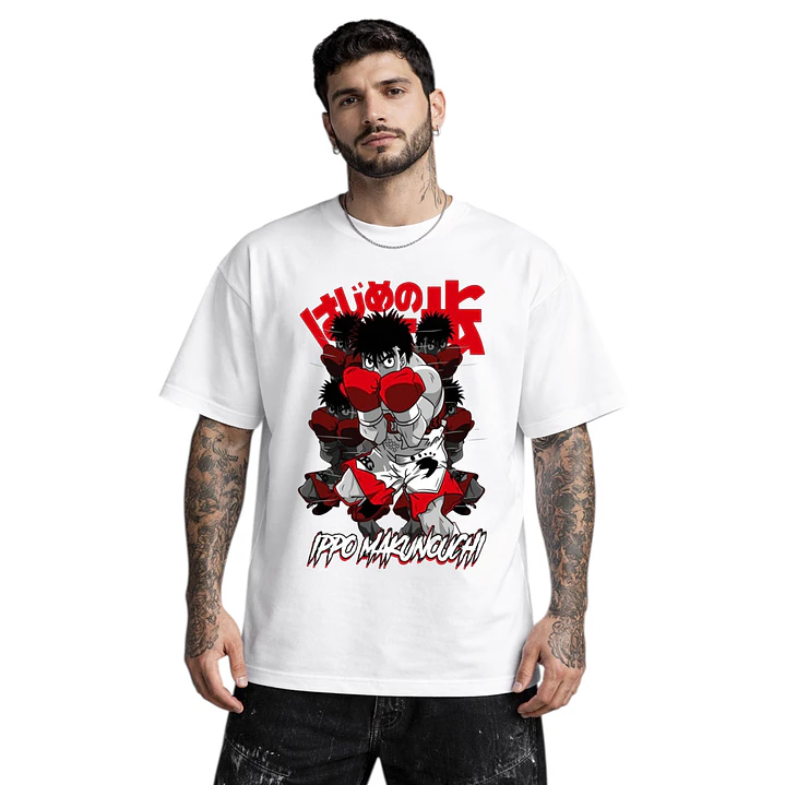 Polera Ippo Makunouchi Hajime No Ippo Anime Dtf Grafimax 1