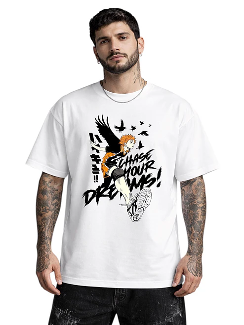 Polera Haikyuu Chase Your Dreams Anime Dtf Grafimax 1
