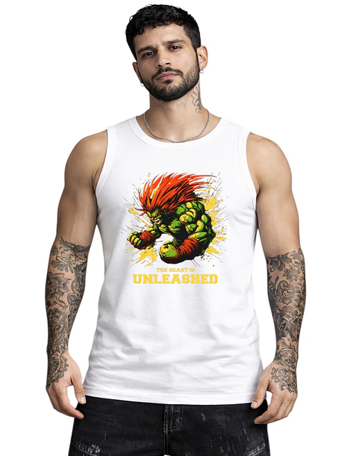 Polera Sin Mangas The Beast Is Unleashed Dtf Grafimax 1