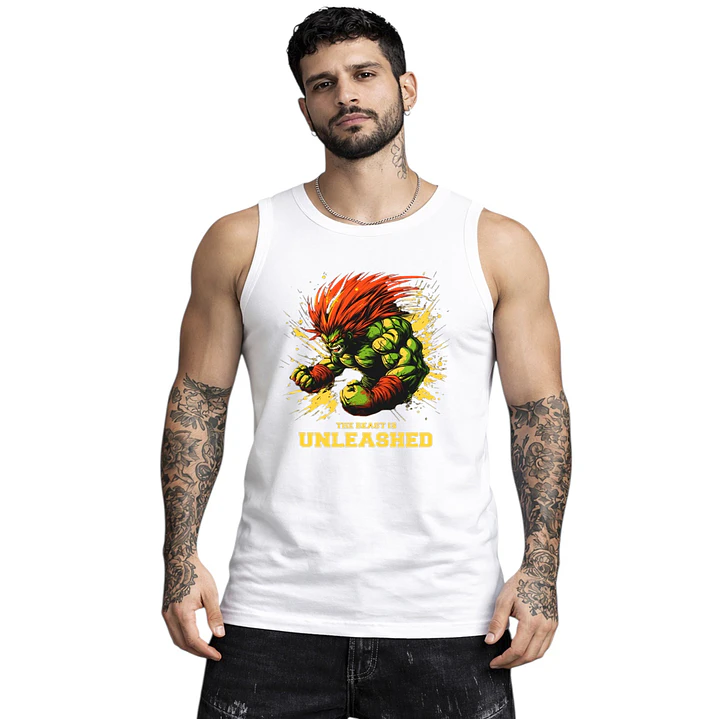 Polera Sin Mangas The Beast Is Unleashed Dtf Grafimax 1