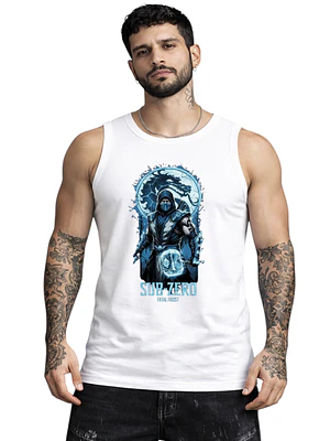 Polera Sin Mangas Sub Zero Videojuegos Dtf Grafimax