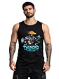 Polera Sin Mangas Raiden Thunder Mortal Kombat Dtf Grafimax - Miniatura 2