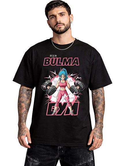 Polera Bulma Gym Dragon Ball Anime Dtf Grafimax 3