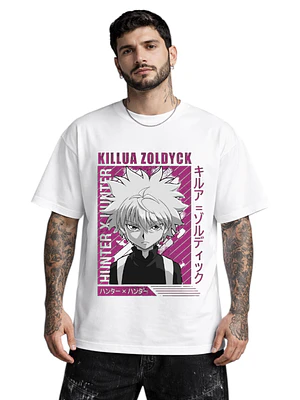 Polera Killua Zoldyc Hunter X Hunter Anime Dtf Grafimax