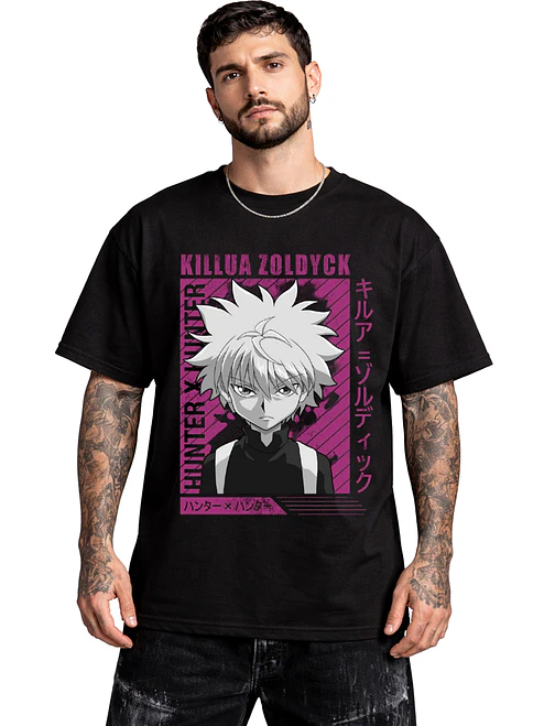 Polera Killua Zoldyc Hunter X Hunter Anime Dtf Grafimax 3