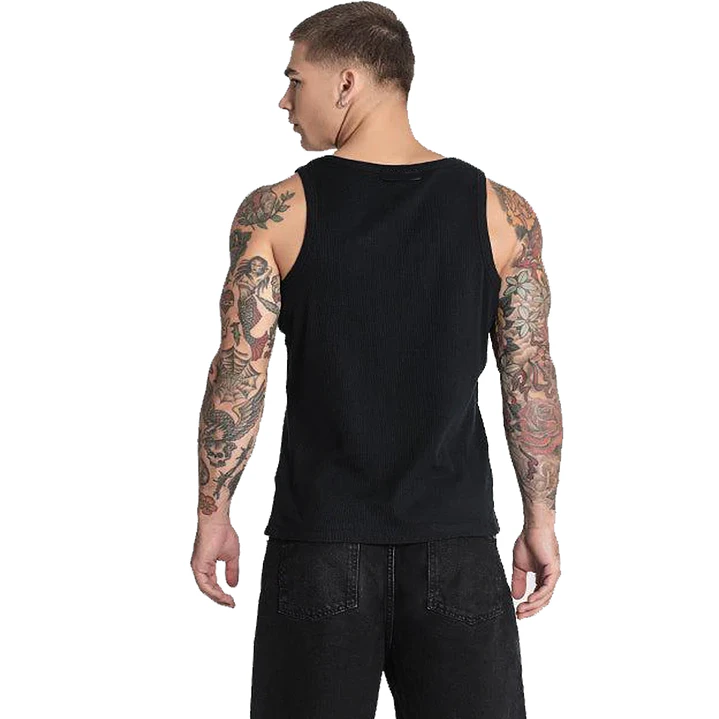 Polera Sin Mangas Entrenando Como Saiyajin Dbz Dtf Grafimax 2